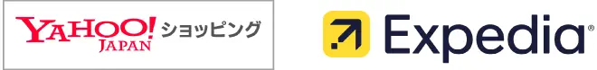 Yahooショッピング・Expedia.co.jp