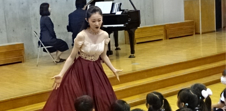 園児が素晴らしい音・音楽に出会うアウトリーチ 2019年10月7日　学校法人町山学園まどか幼稚園（葛飾区）