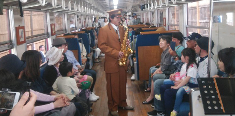 サクソフォーンによるワークショップ＆コンサート 2019年5月18日　宮城県栗原市くりでんミュージアム、若柳文化センター