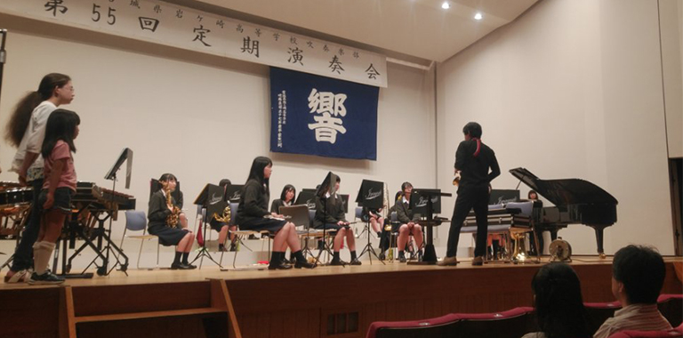 サクソフォーンによるワークショップ＆コンサート 2019年5月18日　宮城県栗原市くりでんミュージアム、若柳文化センター