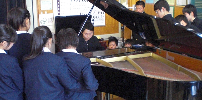 スクールコンサート＆ワークショップ 2019年12月6日　川越市立富士見中学校