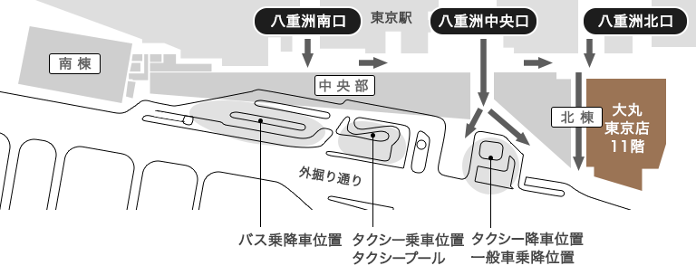 D'sラウンジトーキョーの詳細地図