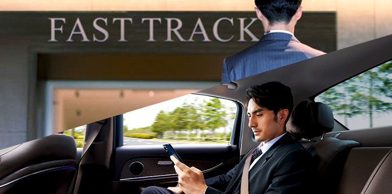 ファストトラック（無料）／海外ハイヤーサービス（有料）